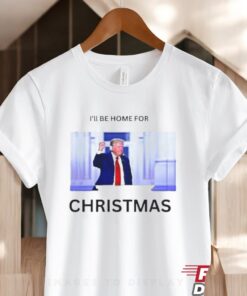 Official Trump I’ll Be Home For Christmas Trump Is My President 2024 Shirt Official Trump I’ll Be Home For Christmas Trump Is My President 2024 Shirt