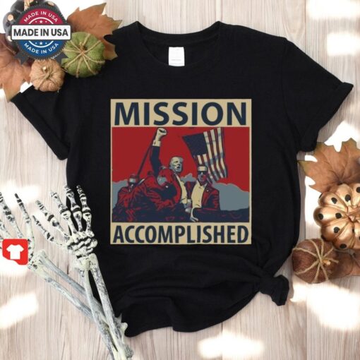Official Trump Mission Accomplished 2024 Shirt