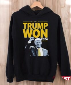 Official Trump President Trump Won 2024 Shirt