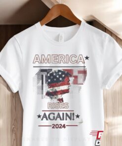 Official Trump Rise Again Victory Election 2024 Patriotic Shirt