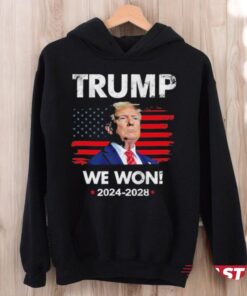 Official Trump We Won 2024 2028 Shirt