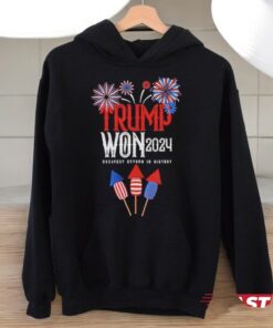 Official Trump Won 2024 Greatest Return In History Shirt
