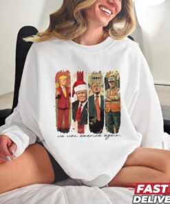 Official Trump Won 2024 We Won America Again 2024 Shirt