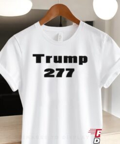 Official Trump Won 277 President 2024 Shirt