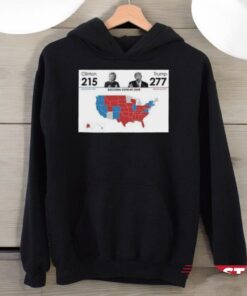 Official Trump Won 277 President Clinton 215 Shirt