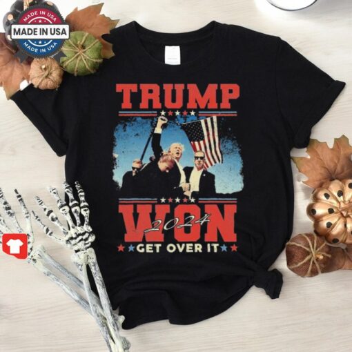 Official Trump Won Get Over It 2024 I Have Voted For Trump Shirt