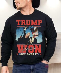 Official Trump Won Get Over It 2024 I Have Voted For Trump Shirt