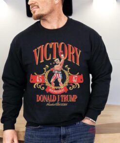 Official Victory Donald Trump Boxing 45 47 President Elect 2024 Shirt