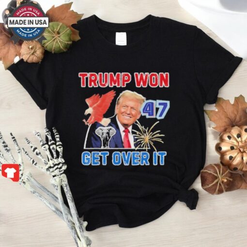 Official Vintage Trump Won Get Over It 2024 Shirt