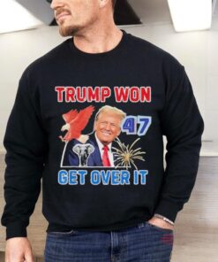 Official Vintage Trump Won Get Over It 2024 Shirt