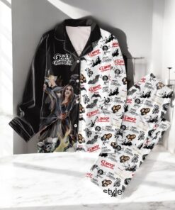Ozzy Osbourne Crazy Train Pajamas Set
