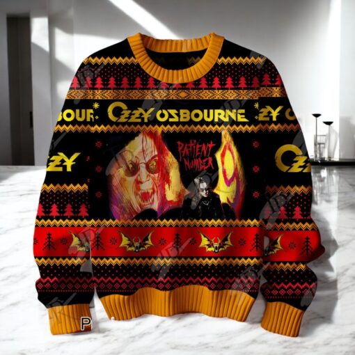 Ozzy Osbourne Patient Number 9 Sweater, Sweatshirt
