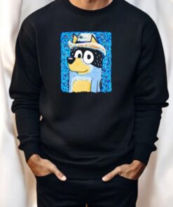 Patriarch Of The Heeler Family In Van Gogh’s Bandit Van Dogh Art Style Shirt