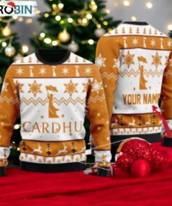 Personalized Cardhu Whiskey Ugly Sweater