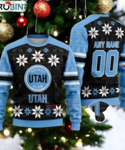 Personalized Utah Hockey Club Ugly Sweater For Christmas Personalized Utah Hockey Club Ugly Sweater For Christmas