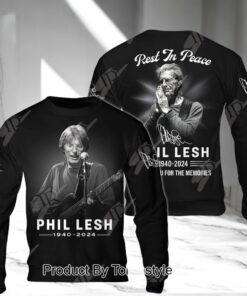 Phil Lesh 1940 2024 Thank You For The Memories Hoodie, Sweatshirt, Shirt