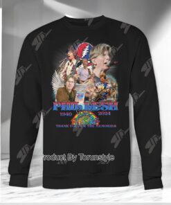 Phil Lesh 1940 2024 Thank You For The Memories Unisex Shirt
