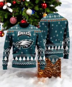 Philadelphia Football Ugly Christmas Sweater, Friends Christmas Sweater