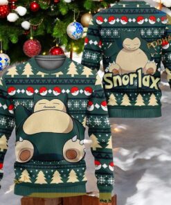 Pokemin Anime Ugly Christmas Sweater