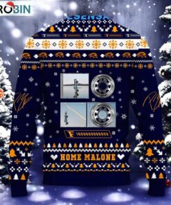 Post Malone F 1 Trillion Home Malon Christmas Sweater, Sweatshirt