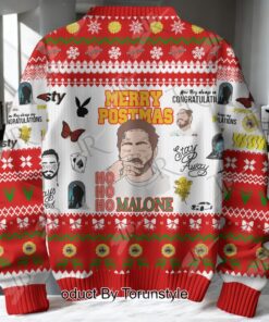 Post Malone Merry Postmas Christmas Sweater, Sweatshirt