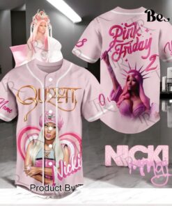 Queen Nicki Minaj Pink Friday Custom Baseball Jersey