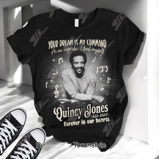 Quincy Jones 1933 2024 Forever In Our Hearts Pajamas Set