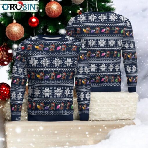 Raccoon snowfalke Ugly Sweater