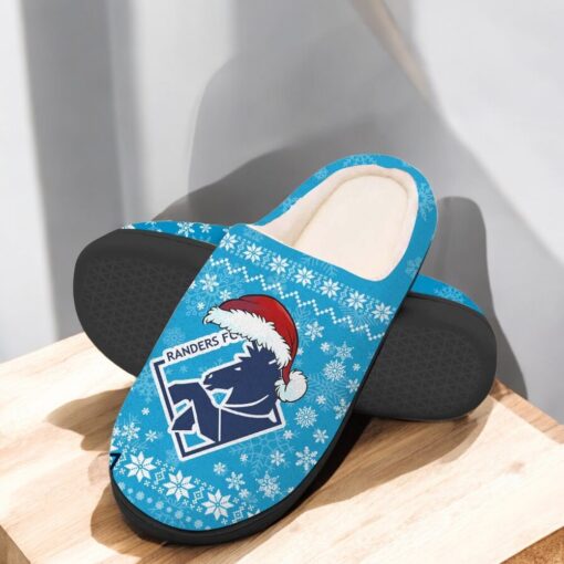 Randers FC Football Team In House Slippers