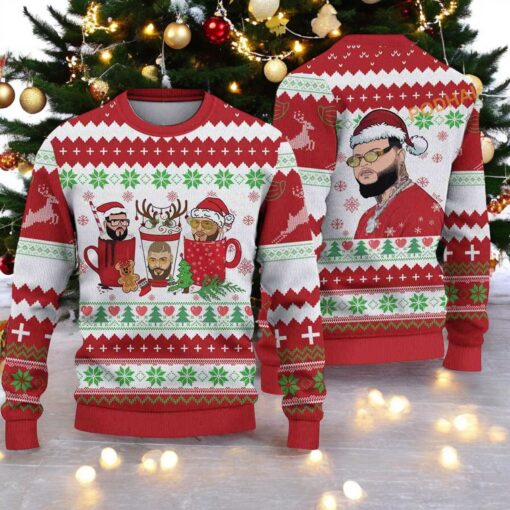 RapperFarrukoLove Ugly Christmas 3D Sweater, Funny Sweater