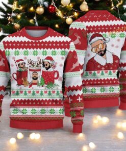 RapperMalumaLove Ugly Christmas 3D Sweater, Family Ugly Christmas Sweater, Sweatshirt