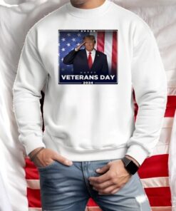 Real Donald Trump Happy Veterans Day 2024 Shirt