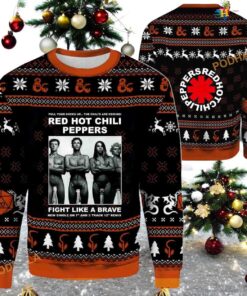 Red Hot Chili Peppers 2023 3D Sweater, Friends Christmas Sweater, Sweatshirt