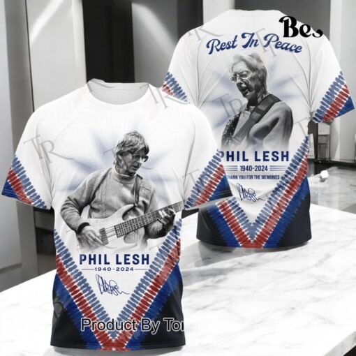 Rest In Peace Phil Lesh 1940 2024 Thank You For The Memories Hoodie, Sweatshirt, Shirt