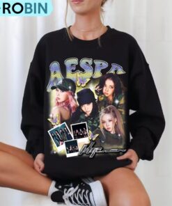 Retro Aespa Whiplash Album Shirt, Armageddon Album Shirt