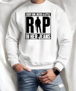 Retro Every Girl Needs A Little Rip In Her Jeans Shirt