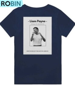 Retro Gone To Soon Liam Payne Shirt, Rest In Music Liam Unisex T Shirt Tee Tops