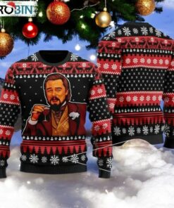 Retro Leonardo Dicaprio Meme Ugly Sweater