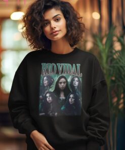 Rio Vidal Retro Vintage T Shirt, Green Witch Shirt