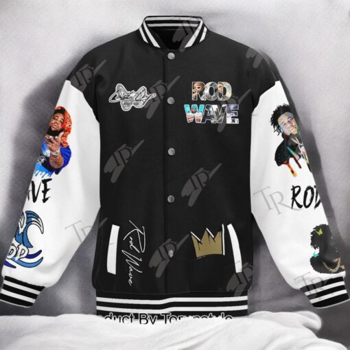 Rod Wave Last Lap Tour Baseball Jacket