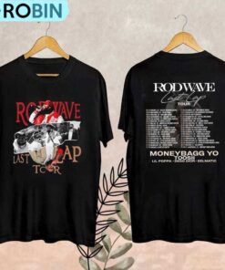 Rod Wave Last Lap Tour 2024 TShirt