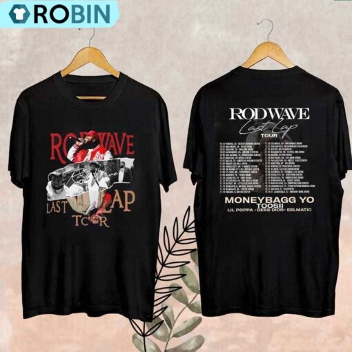 Rod Wave Last Lap Tour 2024 TShirt