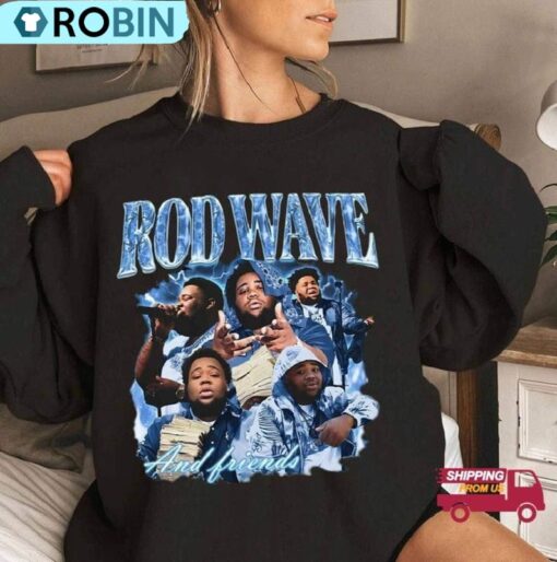 Rod Wave Sweatshirt, Rapper Last Lap Tour Shirt