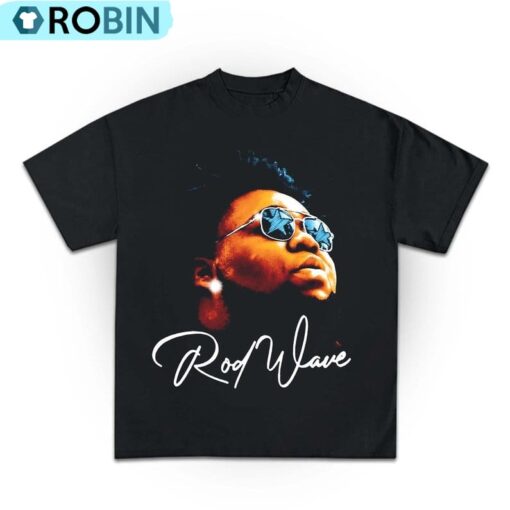 Rod Wave Tour Graphic Shirt, Vintage Wash T Shirt