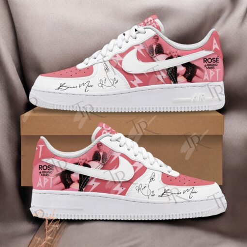 Rose & Bruno Mars   APT Air Force 1 Sneakers