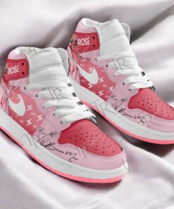 Rose & Bruno Mars   APT Air Jordan 1 Hightop Sneaker Boots Rose & Bruno Mars   APT Air Jordan 1 Hightop Sneaker Boots