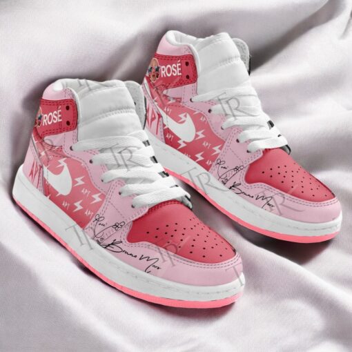 Rose & Bruno Mars   APT Air Jordan 1 Hightop Sneaker Boots