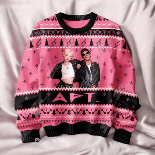 Rose & Bruno Mars   APT Ugly Sweater, Sweatshirt