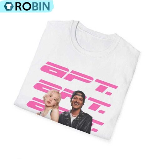 Rose T Shirt, Bruno Mars Apt Merch,