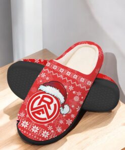 Rot Weiss Essen Football Team In House Slippers